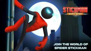 蜘蛛英雄火柴人战士游戏官方安卓版（Stickman Rope）图片3
