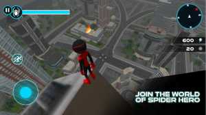 蜘蛛英雄火柴人战士游戏官方安卓版（Stickman Rope）图片1