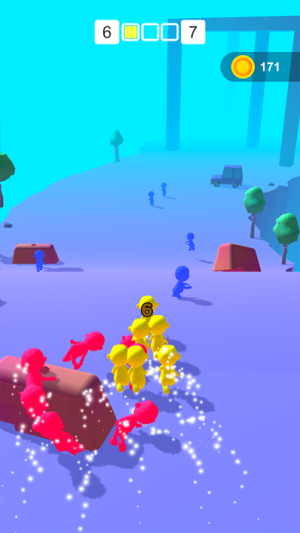 暴走人群3D游戏官方手机版（Mob Run 3D）图片1