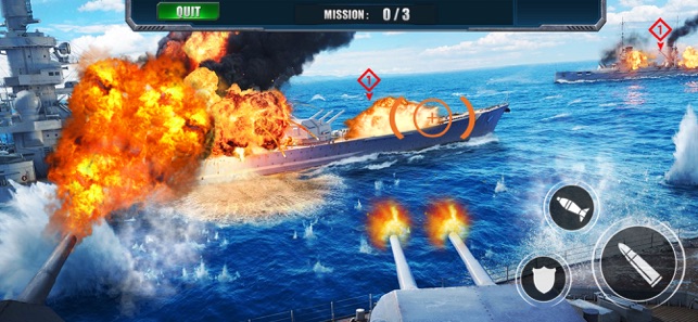 战舰猎杀巅峰海战世界安卓版弹药正式版图片1