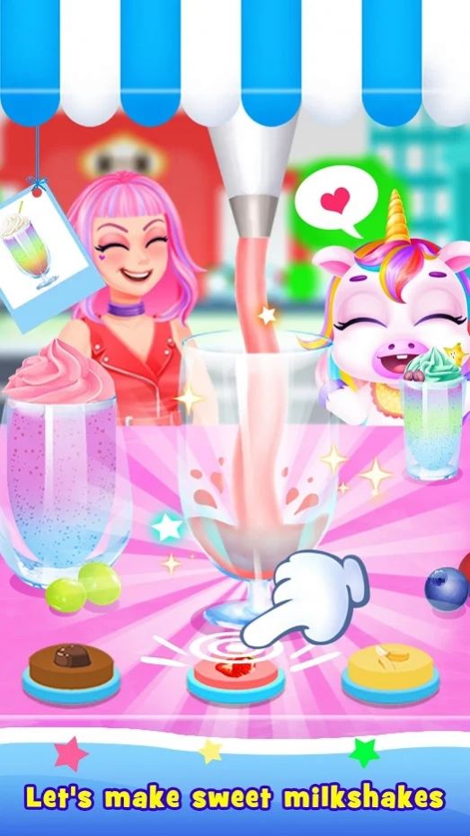 甜奶昔甜点模拟器游戏汉化手机版图片1