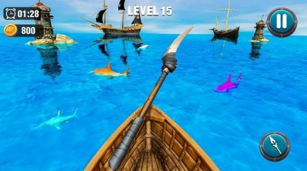 野生鲨鱼猎人游戏安卓最新版图片1