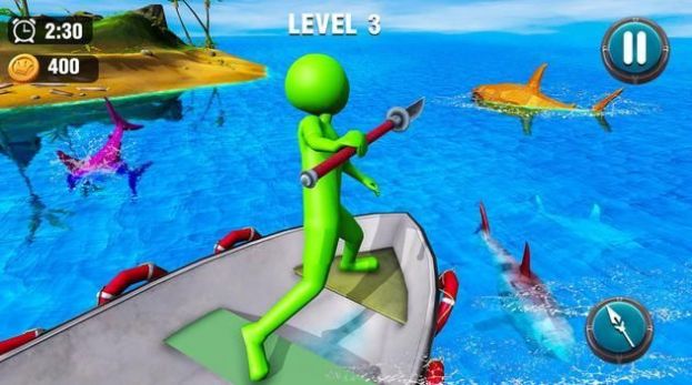 野生鲨鱼猎人游戏安卓最新版图片3