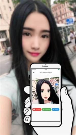我的卡通形象简笔画(女高马尾)软件app图片3
