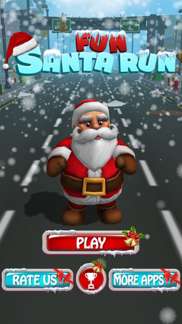 欢乐圣诞老人跑酷游戏最新版安装包图片2