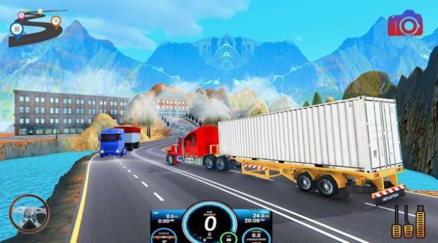真正的3D卡车模拟手游安卓最新版图片3