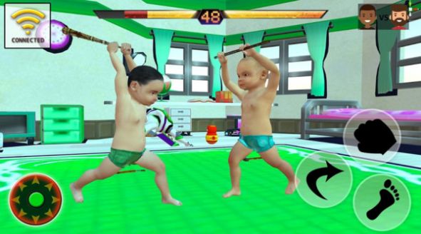 宝宝摔跤对决游戏安卓正式版图片1