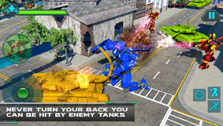 直升机变换坦克战争游戏最新版图片1