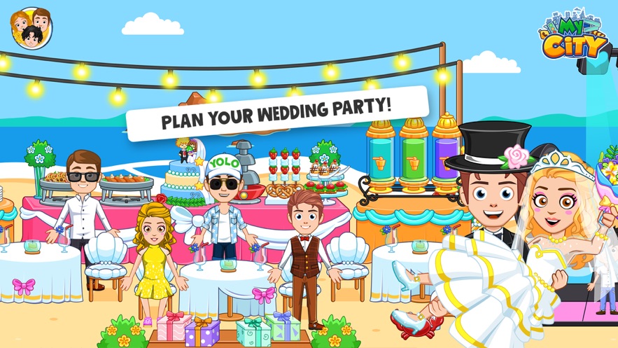 我的城市婚礼派对游戏完整版（My City Wedding Party）图片1