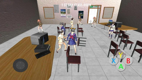 大学女生模拟器恋爱游戏官方版图片2