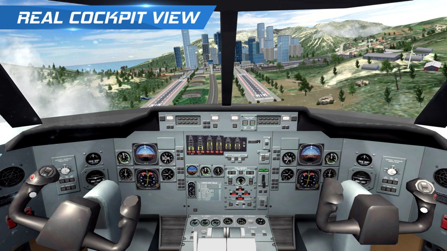 AFPS飞机飞行驾驶员模拟游戏安卓版图片3