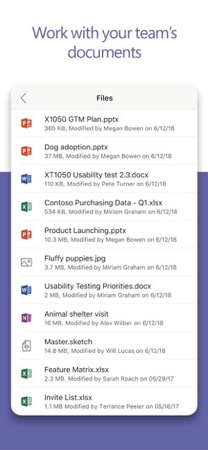 Microsoft Teams官方手机版app图片2