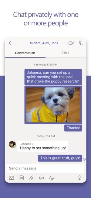 Microsoft Teams官方手机版app图片1