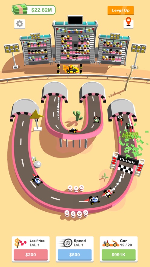 闲置卡丁车游戏官方中文版（Idle Karting）图片1