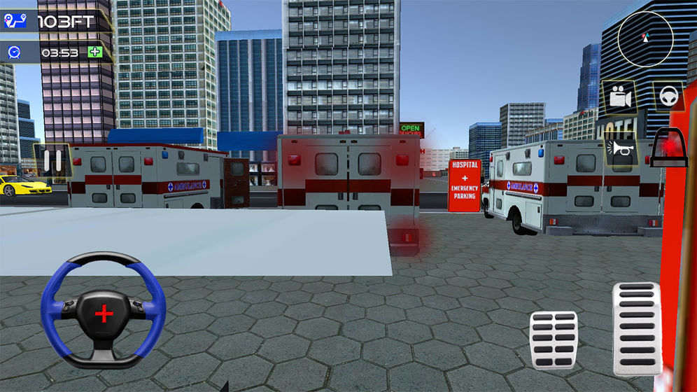 先锋救护车3d模拟游戏免费版图片3