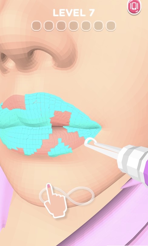 抖音唇部三维艺术游戏中文版（Lip Art 3D）图片2
