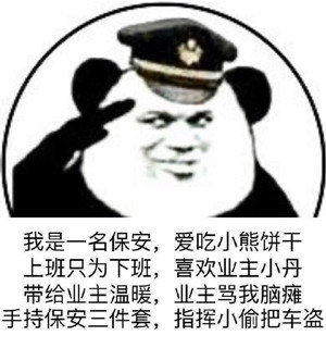 朋友圈小胖子保安日记表情包高清无水印手机完整版图片2