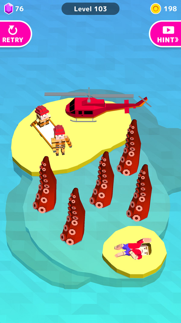 方块人孤岛救援游戏手机版图片2