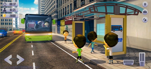 火柴人乘客总线驾驶模拟游戏图片3