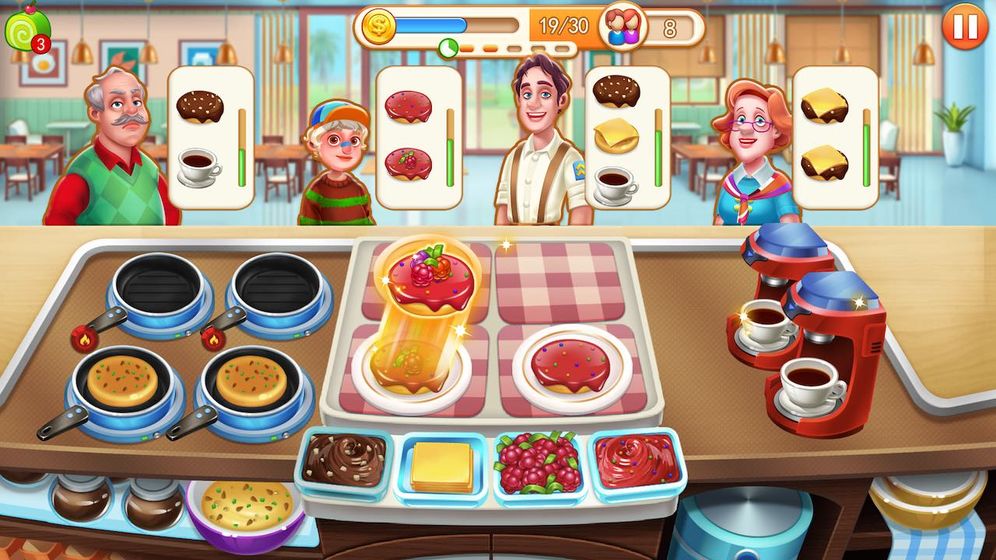 疯狂美食街游戏官方最新版图片3