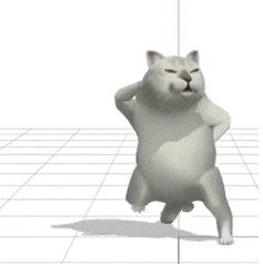 憨憨猫跳舞表情包gif图片大全高清无水印分享图片3
