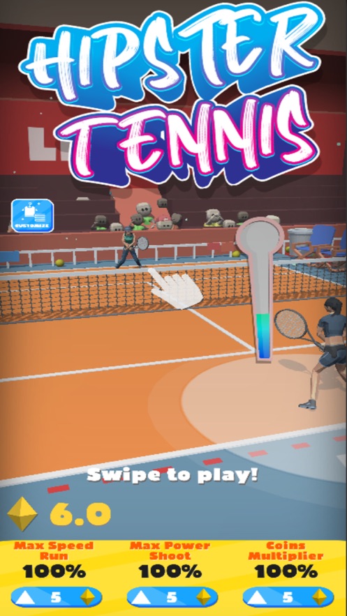 时髦网球游戏官方版图片3