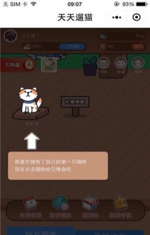 微信天天遛猫小程序游戏红包官方福利版图片1