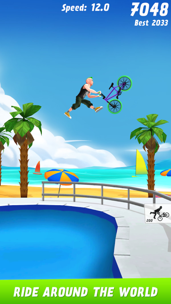 极限空翻自行车游戏官方最新版图片3