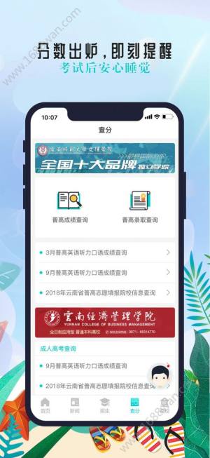 2020云南招考频道单招官网录取查询图片1