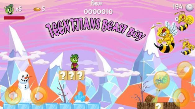 野兽男孩坦尼泰坦冒险世界游戏最新安卓版图片3