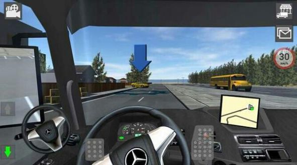 梅赛德斯卡车模拟器中文游戏官方版图片1