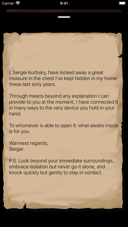 谢尔盖库布斯基的遗愿游戏官方安卓版图片1