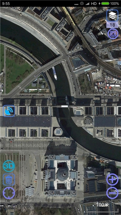 谷歌2020超清实时卫星地图3D版app图片3