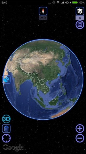谷歌2020超清实时卫星地图3D版app图片1