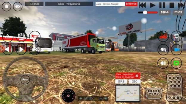 idbs印度尼西亚卡车模拟器游戏中文手机版图片2