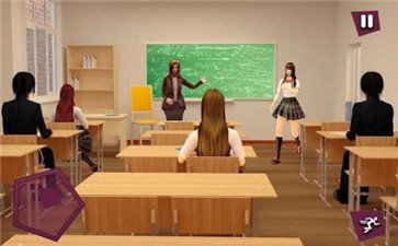 虚拟高中女生生活模拟器2020游戏中文免费版图片2