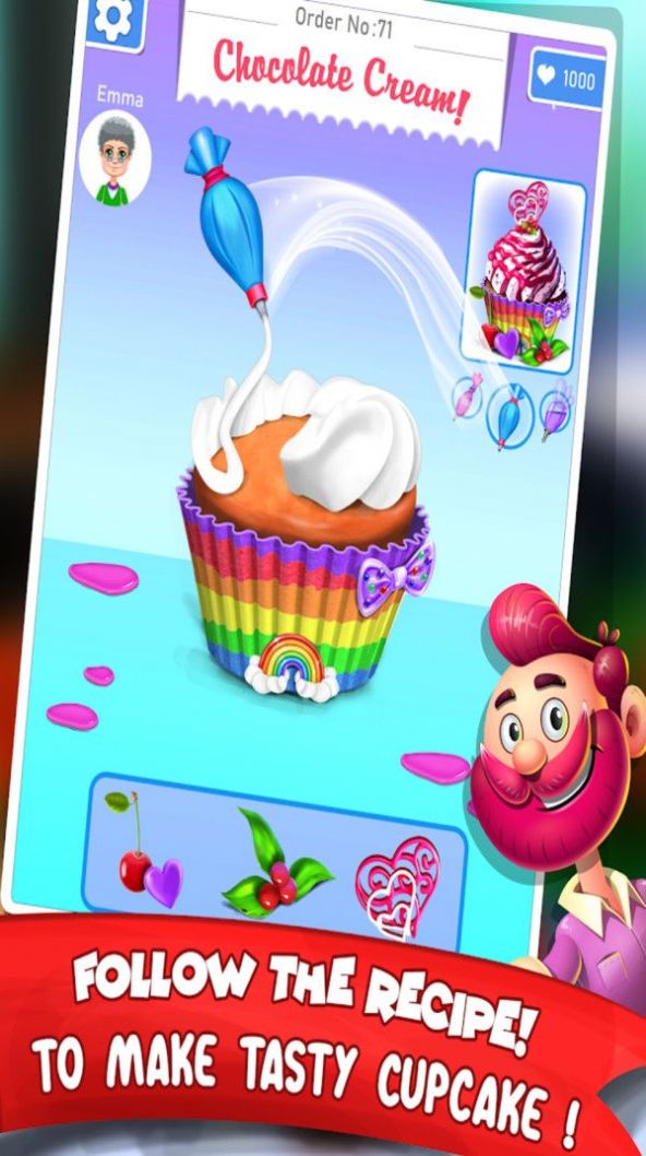 甜蜜的蛋糕烘焙店游戏官方手机版图片1