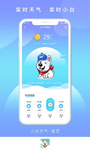 小白天气预报app软件图片2