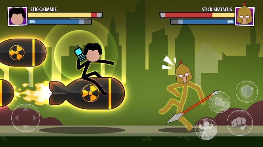 棍子面具超级英雄游戏血量安卓版图片2