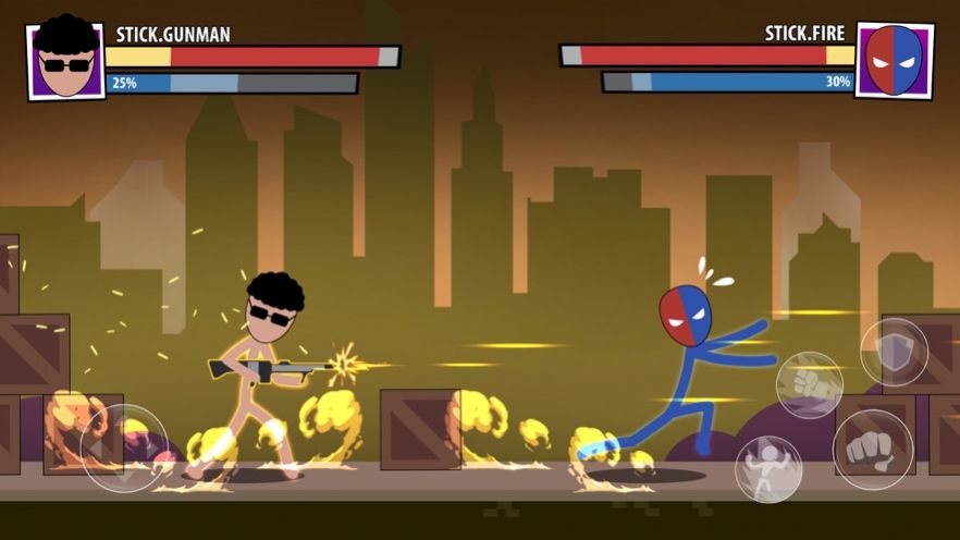 棍子面具超级英雄游戏血量安卓版图片1