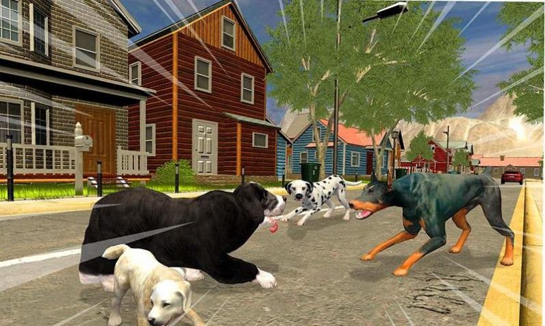 城市流浪狗模拟器游戏安卓手机版图片3