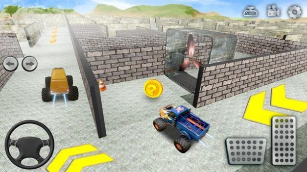 怪物卡车迷宫冒险游戏官方最新版图片1