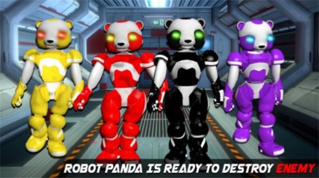 熊猫机器人变身大战游戏官方安卓版图片1