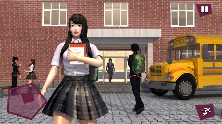 动漫学校的女孩生活模拟器游戏官方安卓版图片2