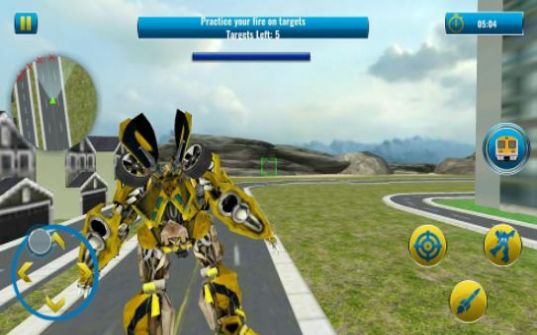 大黄蜂变形模拟器安卓游戏手机版图片2