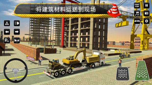 叉车施工模拟器游戏安卓最新版图片1