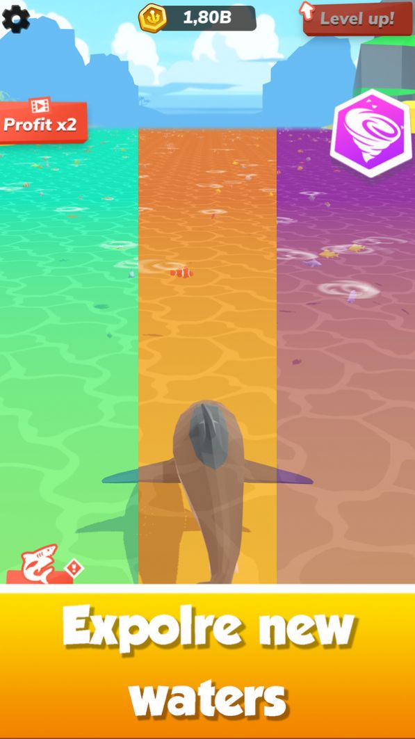 鲨鱼世界生存模拟游戏手机正版图片2