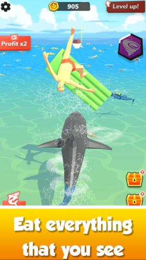 鲨鱼世界生存模拟游戏手机正版图片1