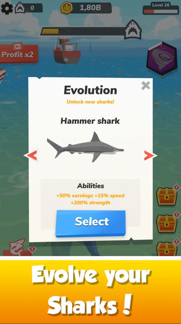 鲨鱼世界生存模拟游戏手机正版图片3