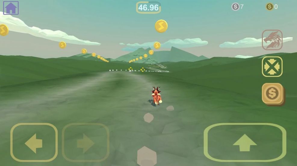 奔跑小恐龙游戏手机最新版图片2